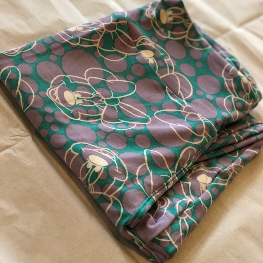 OS LuLaRoe Minnie Mouse Leggings